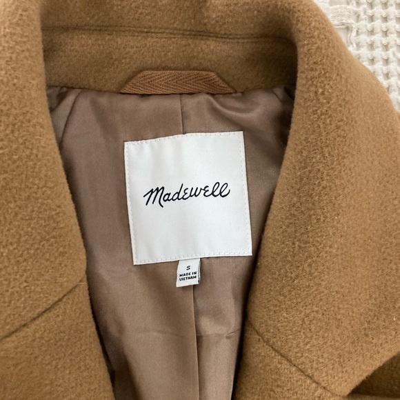 Madewell Wool Cocoon Coat, small - Picture 2 of 4